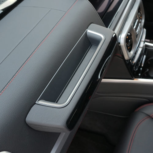 現行 G-Class (W463A) 専用 グリップストレージBOX  ヘアラインアルミ装飾仕様(Made in Japan)   MHG-016